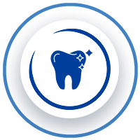 Beautiful tooth icon